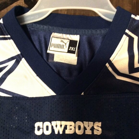 Puma 2XL Dallas Cowboys #99 Blue & White Football Jersey - Picture 3 of 5